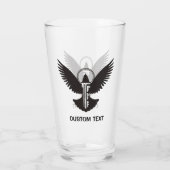 Doef met Sleutel Glas (Achterkant)