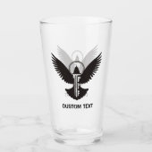 Doef met Sleutel Glas (Voorkant)