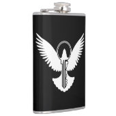 Doef met Sleutel Heupfles (Rechts)