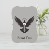 Doef met Sleutel Kaart (Staand voorkant)