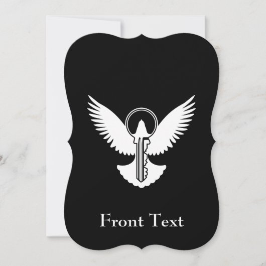 Doef met Sleutel Kaart (Voorkant)