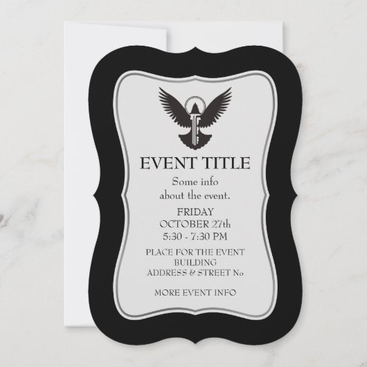 Doef met Sleutel Kaart (Achterkant)