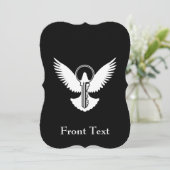 Doef met Sleutel Kaart (Staand voorkant)