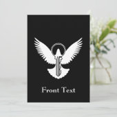 Doef met Sleutel Kaart (Staand voorkant)