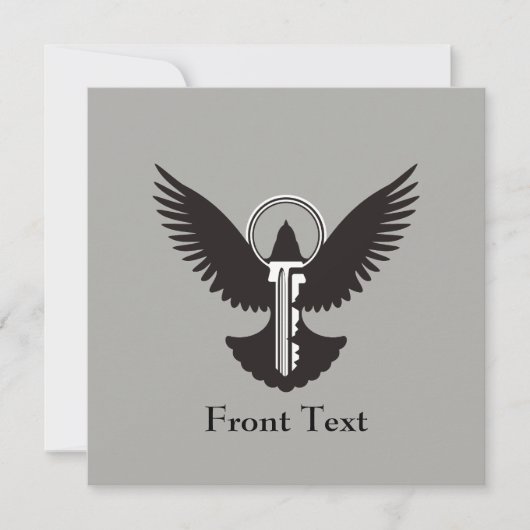 Doef met Sleutel Kaart (Voorkant)