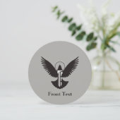 Doef met Sleutel Kaart (Staand voorkant)