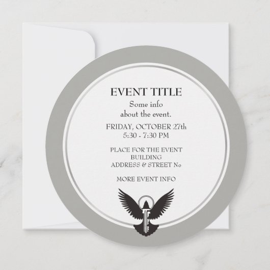 Doef met Sleutel Kaart (Achterkant)