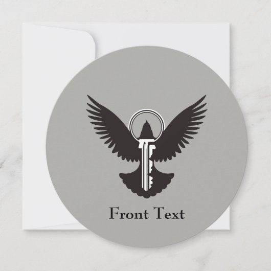 Doef met Sleutel Kaart (Voorkant)