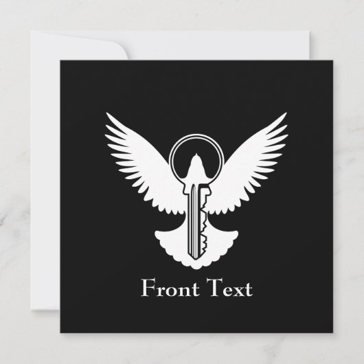 Doef met Sleutel Kaart (Voorkant)