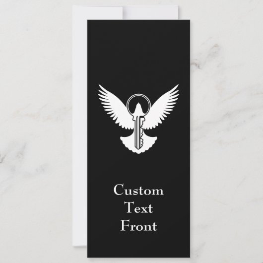 Doef met Sleutel Kaart (Voorkant)