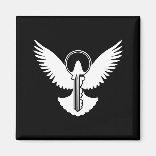 Doef met Sleutel Magneet (Voorkant)