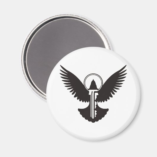 Doef met Sleutel Magneet (Voorkant / Achterkant)