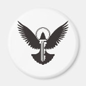 Doef met Sleutel Magneet (Voorkant)