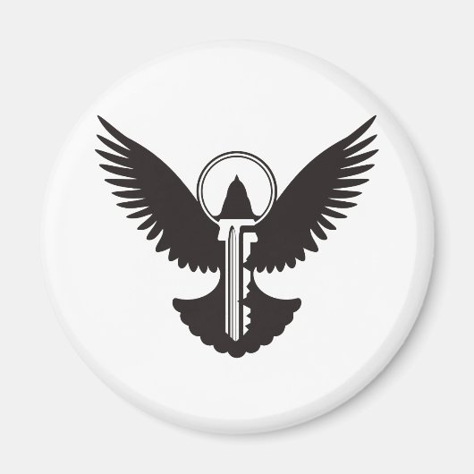 Doef met Sleutel Magneet (Voorkant)