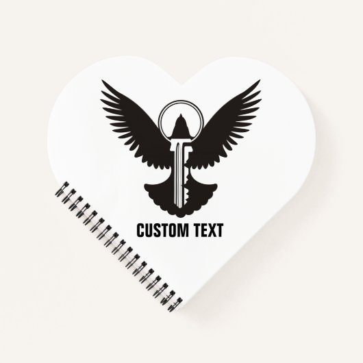 Doef met Sleutel Notitieboek (Voorkant)