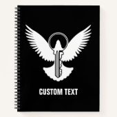 Doef met Sleutel Notitieboek (Voorkant)