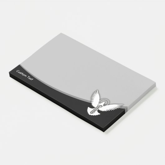 Doef met Sleutel Post-it® Notes (Schuin)