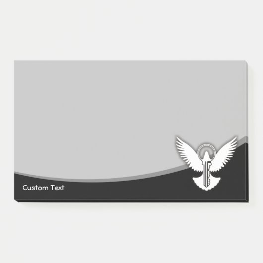 Doef met Sleutel Post-it® Notes (Voorkant)