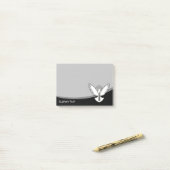 Doef met Sleutel Post-it® Notes (Op bureau)