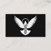 Doef met Sleutel Visitekaartje (Achterkant)