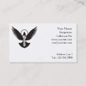 Doef met Sleutel Visitekaartje (Voorkant)