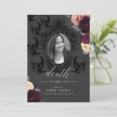 Doei, mijn 20-er jaren-feest kaart (Staand voorkant)