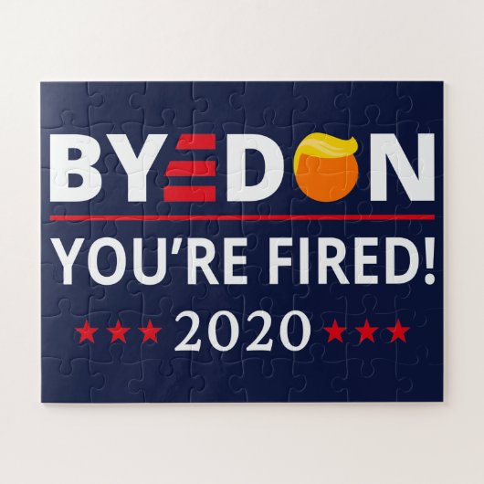 DoeiDon 2020 Je bent ontslagen Grappige Biden Harr Legpuzzel (Horizontaal)