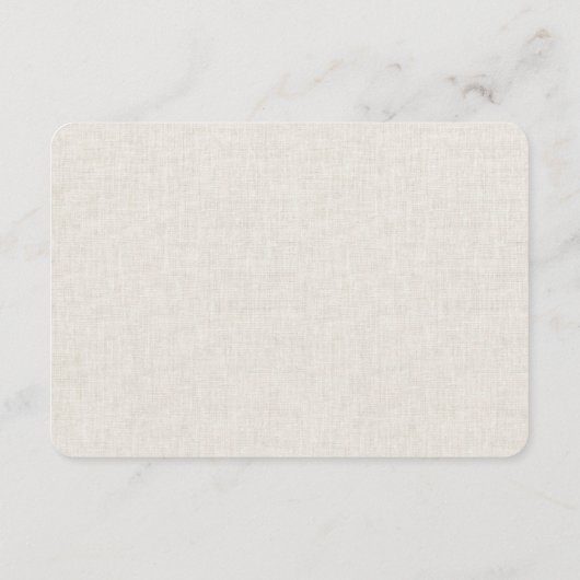 Doek · Elegante moderne bruiloft Informatiekaartje (Achterkant)