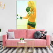 doek met doekje in een doekje canvas afdruk (Insitu (Woonkamer))