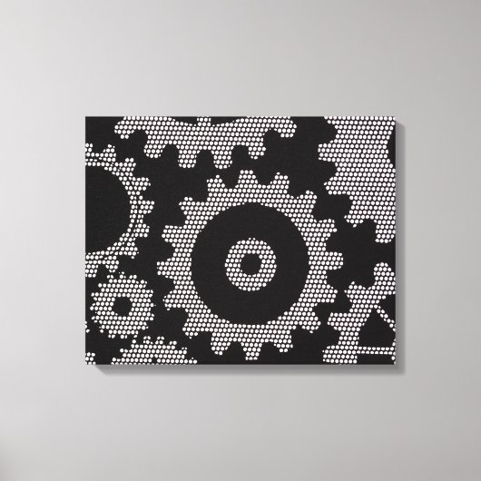 doek met maaswijdte canvas afdruk (Voorkant)