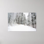 doek met winterland canvas afdruk (Voorkant)
