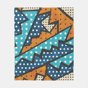  doek naadloos patroon met grijpeffect fleece deken