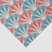 doekdoekdoekje van veren tissuepapier (Detail)