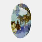 " doekjes" keramisch ornament (Rechts)