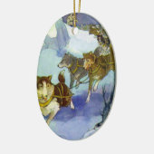 " doekjes" keramisch ornament (Links)