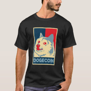 Doekoetsen Coin Doge HODL - Crypto Meme Mannen Vro T-shirt