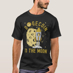 Doekoetsen in de maan, Doge Kinder Space Rocket Cr T-shirt
