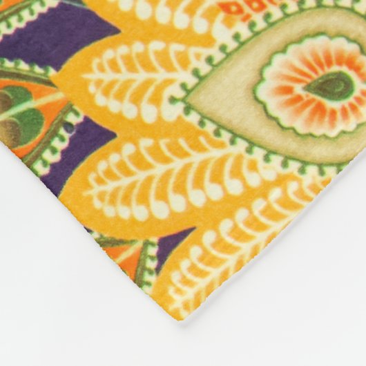 doekpatroon: close-up textuur. fleece deken (Hoek)