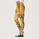 doekpatroon: close-up textuur. leggings (Links)
