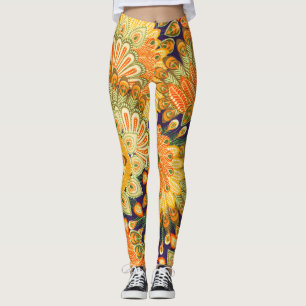 doekpatroon: close-up textuur. leggings