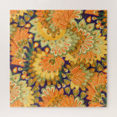 doekpatroon: close-up textuur. legpuzzel (Horizontaal)