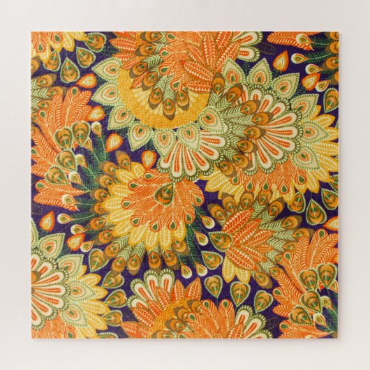 doekpatroon: close-up textuur. legpuzzel (Horizontaal)