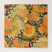 doekpatroon: close-up textuur. legpuzzel (Verticaal)