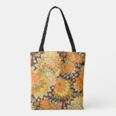  doekpatroon: close-up textuur. tote bag (Achterkant)