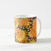 doekpatroon sluit de achtergrond dicht. koffiemok (Voorkant rechts)