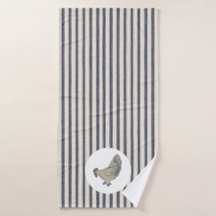doekset voor kippen en schoppen bad handdoek