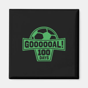 Doel! 100 dagen schoolvoetbal 100ste dag van schoo magneet
