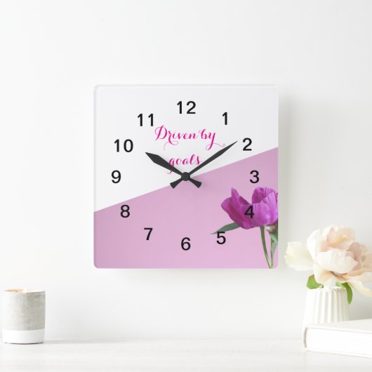 Doel beter gedreven door doelen Muur Klok (Huis)