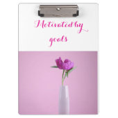 Doel beter gemotiveerd door doelen Klembord (Voorkant)