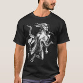 Doel Driekoppig Man, Slang, En Kat T-shirt (Voorkant)